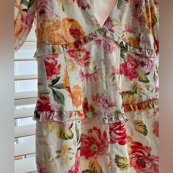 For Love and Lemons Floral Mini Dress - Picture 5 of 6